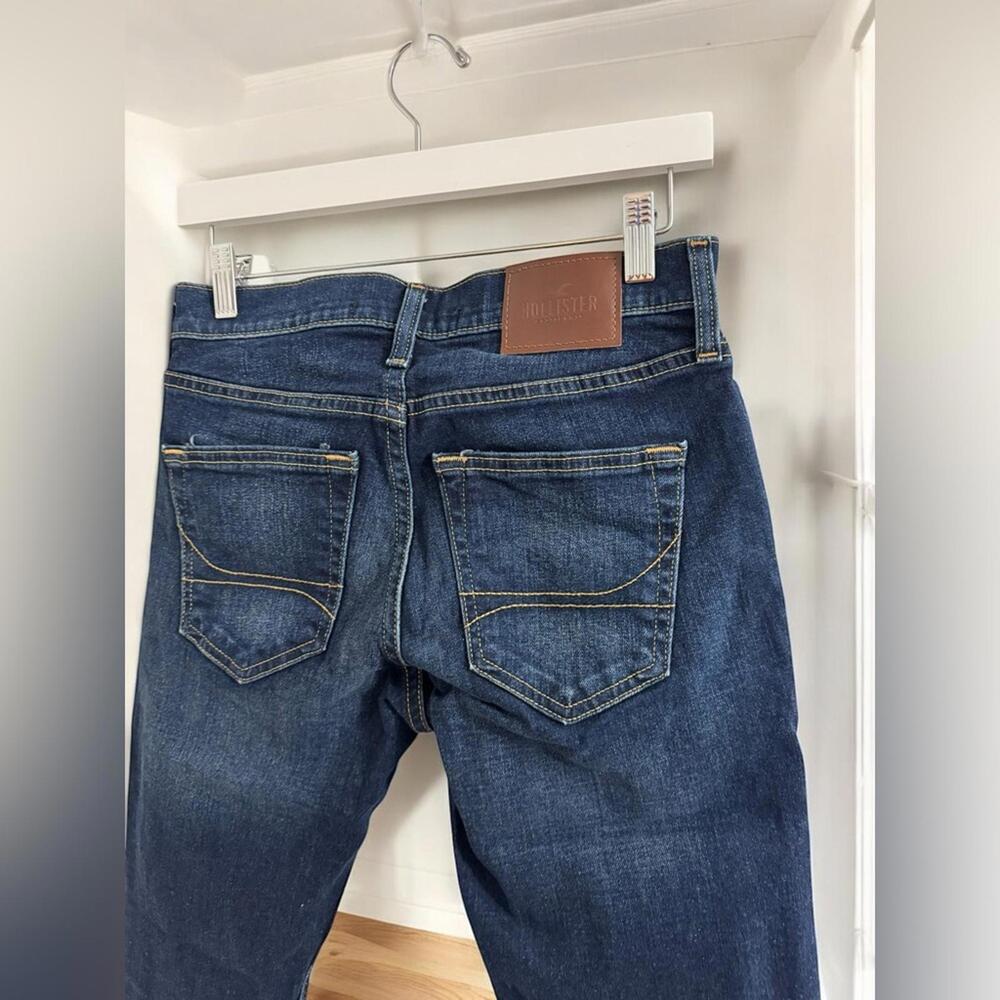 1104 Hollister Skinny Jeans 26x31 (29x29.5) Epic Flex Stretch NWOT - Picture 7 of 9